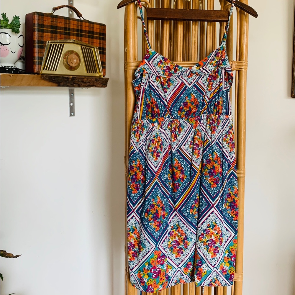 Floral Boho Print Dress